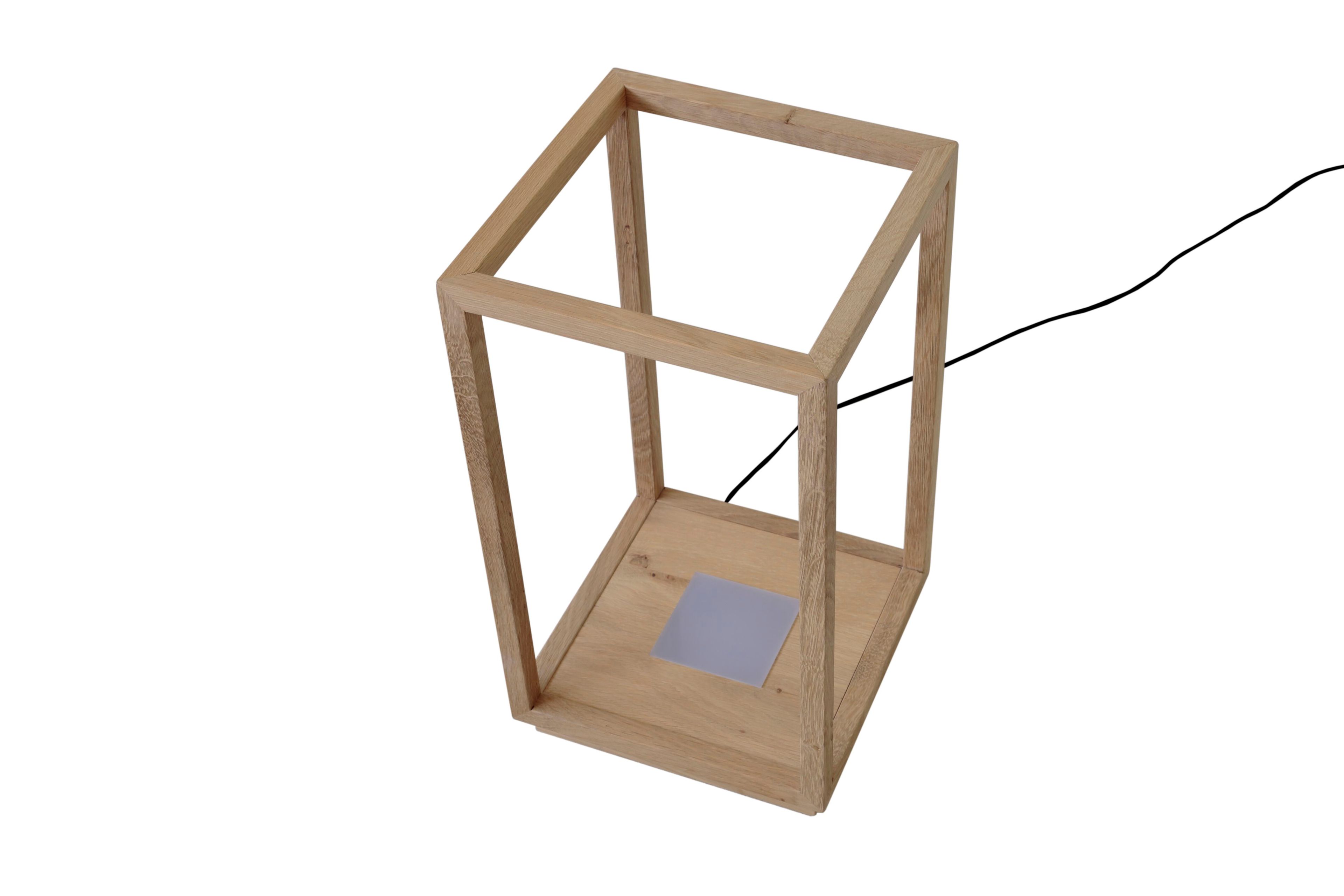 Напольная лампа из дуба Deodara Световой короб ARCH-00101203 - Вид №3