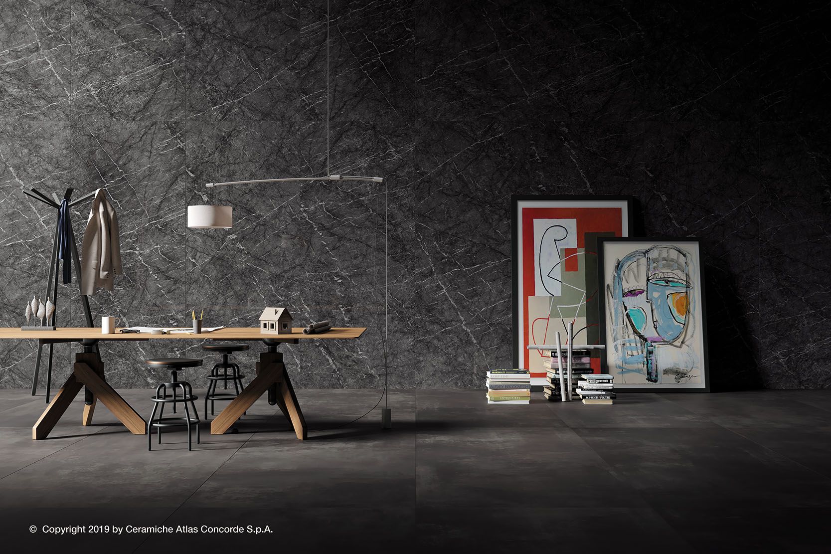 Пол из керамогранита с мраморным эффектом Atlas Concorde Marvel Dream ARCH-00135482 - Вид №44