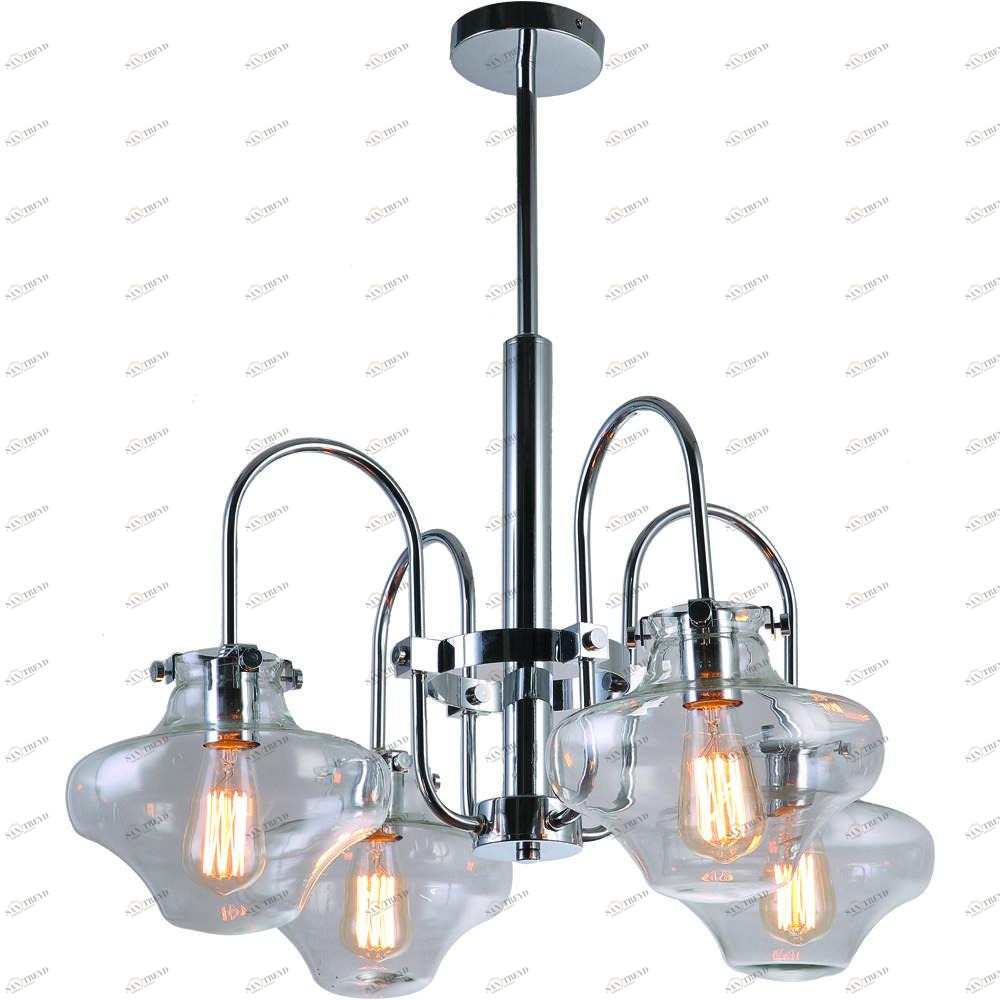 Подвесная люстра Divinare Alveare 7108/02 SP-4 DIVINARE ДИЗАЙНЕРСКИЕ, ALVEARE 074951 Хром 