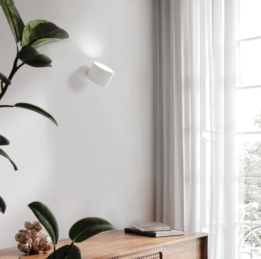 Гипсовая настенная лампа Tecnico NASSO TONDA ARCH-00102479 - Вид №8