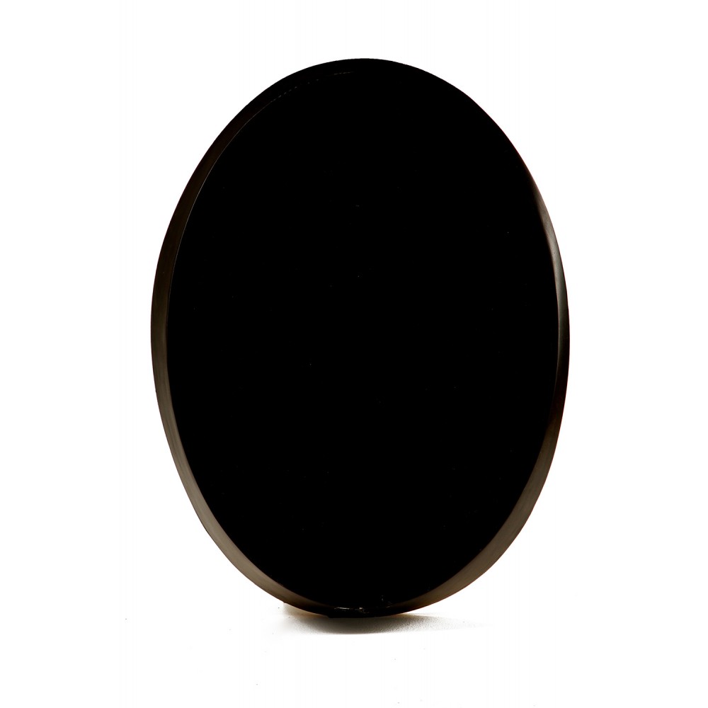 Зеркало деревянное овальное в асимметричной раме Rik MONTLY RIK 128949 Коричневый  - Вид №3