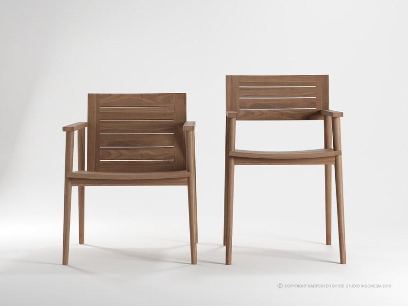 KARPENTER Садовое кресло из тика Vintage outdoor Vo11-t - Вид №7