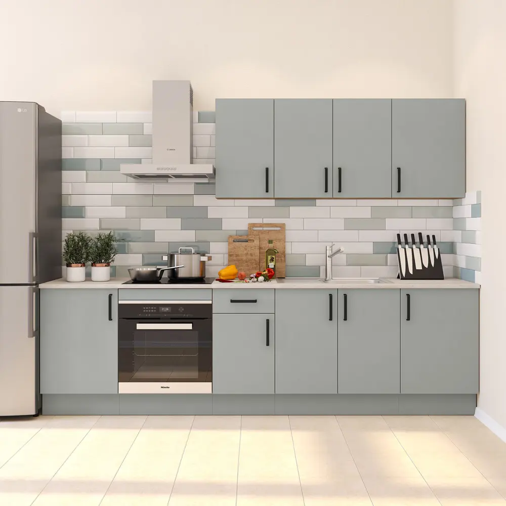 Угол для кухонного шкафа Нарбус 4x67.3 см ЛДСП цвет серый Santreyd STLM-2166983 - Вид №7