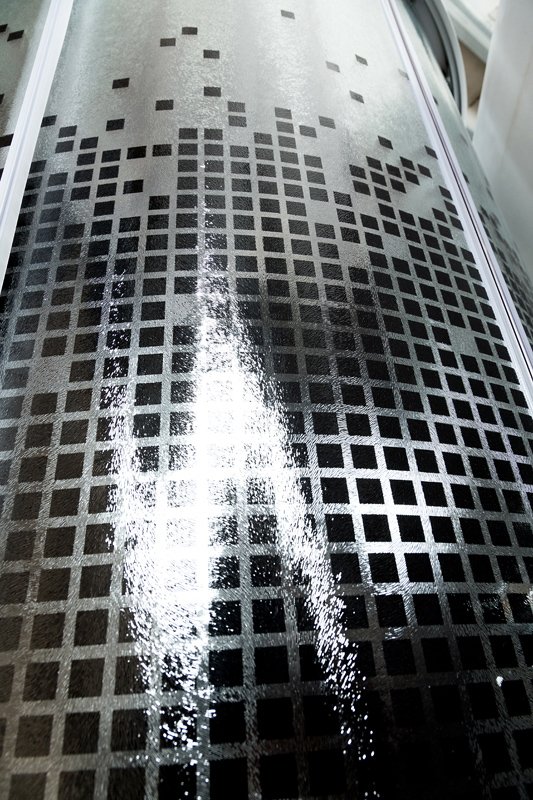 BМ4510 LED BLACK Душевая кабина DETO Серия ВМ L 809 с гидромассажем BLACK - Вид №10