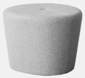 Grado Design Пуф из овальной ткани с обивкой Lotus