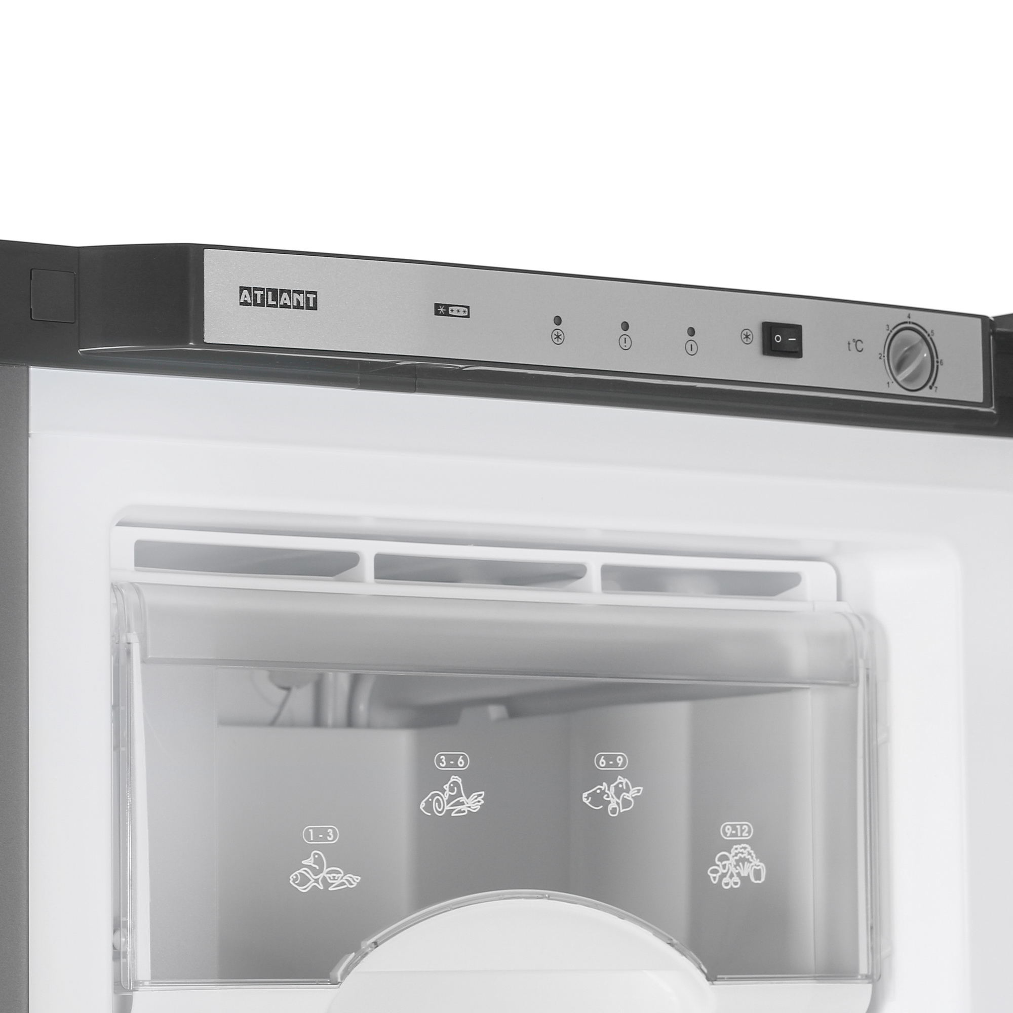 1249119 Морозильный шкаф  ATLANT M 7204-160 серый STDN-0124912 - Вид №6