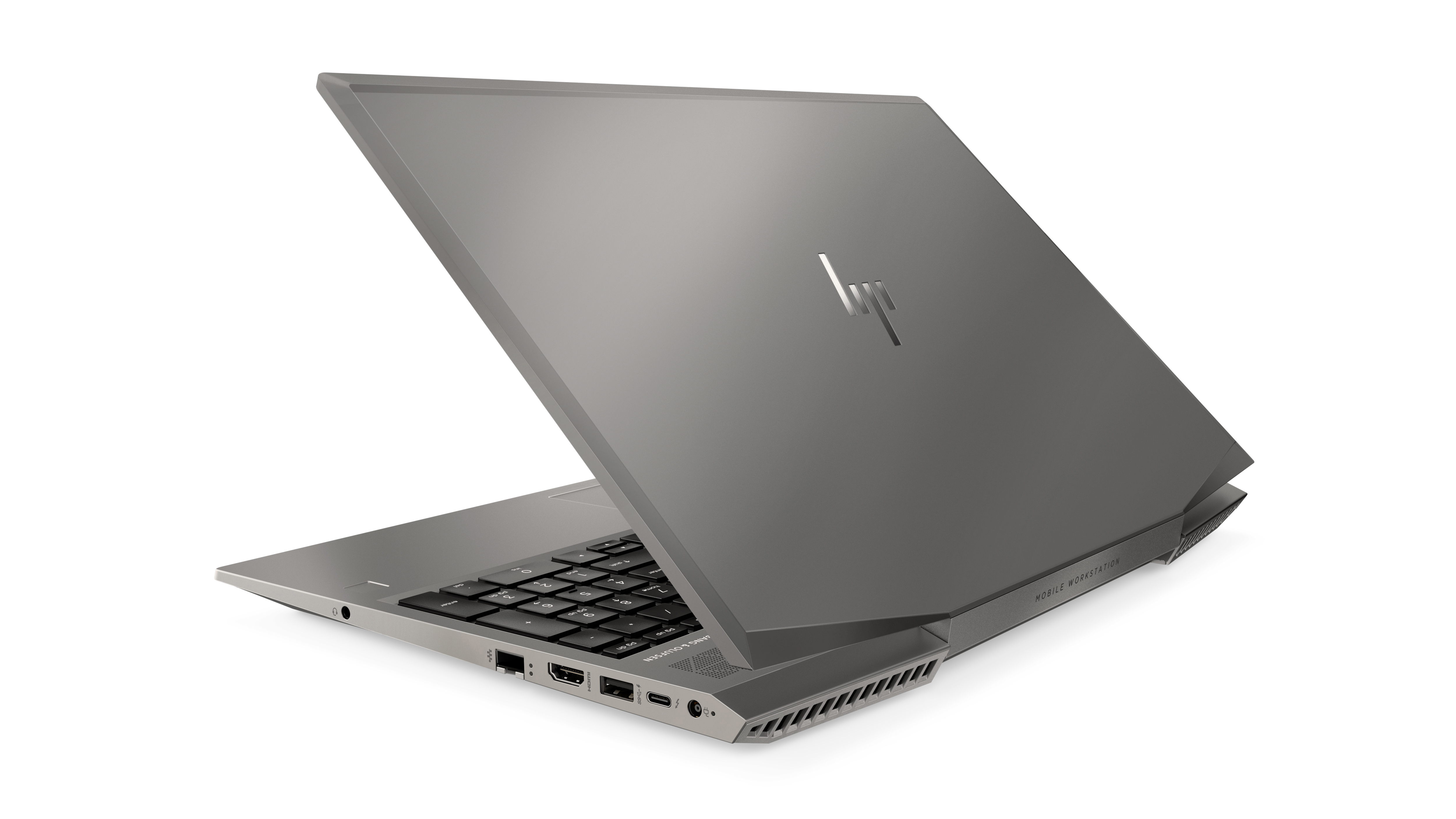 2ZC56EA#ACB zbook 15v g5 15.6"(1920x1080)/intel core i7 8750h(2.2ghz)/16384mb/256ssdgb/nodvd/ext:nvidia quadro p600/70whr/war 1y/2.16kg/silver/w10pro HP Santreyd  - Вид №5