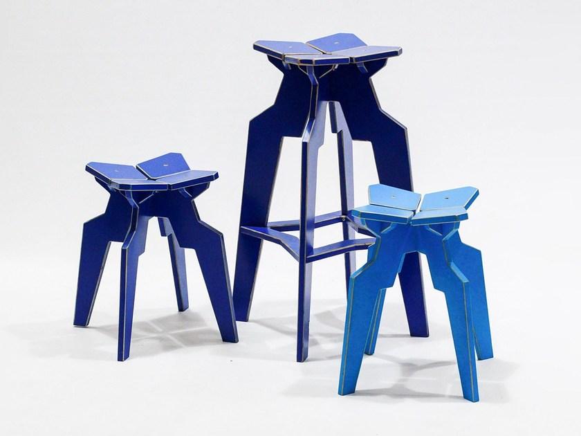 Liqui Contracts Барный стул с подставкой для ног Splice sun-id-1351063 - Вид №1