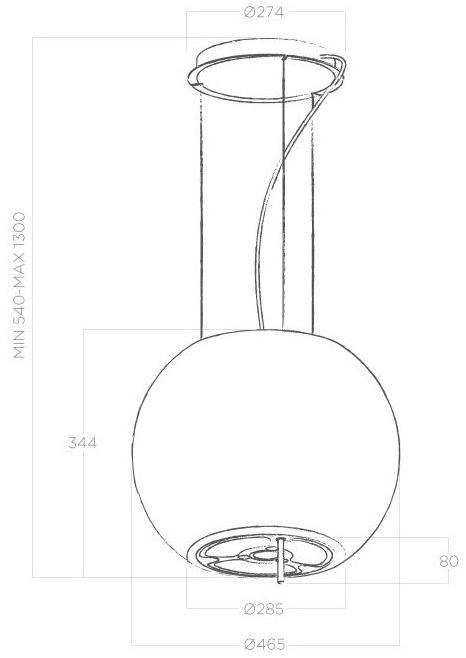 Elica Островная вытяжка из нержавеющей стали и стекла со встроенным освещением Star sun-id-1369053 - Вид №4