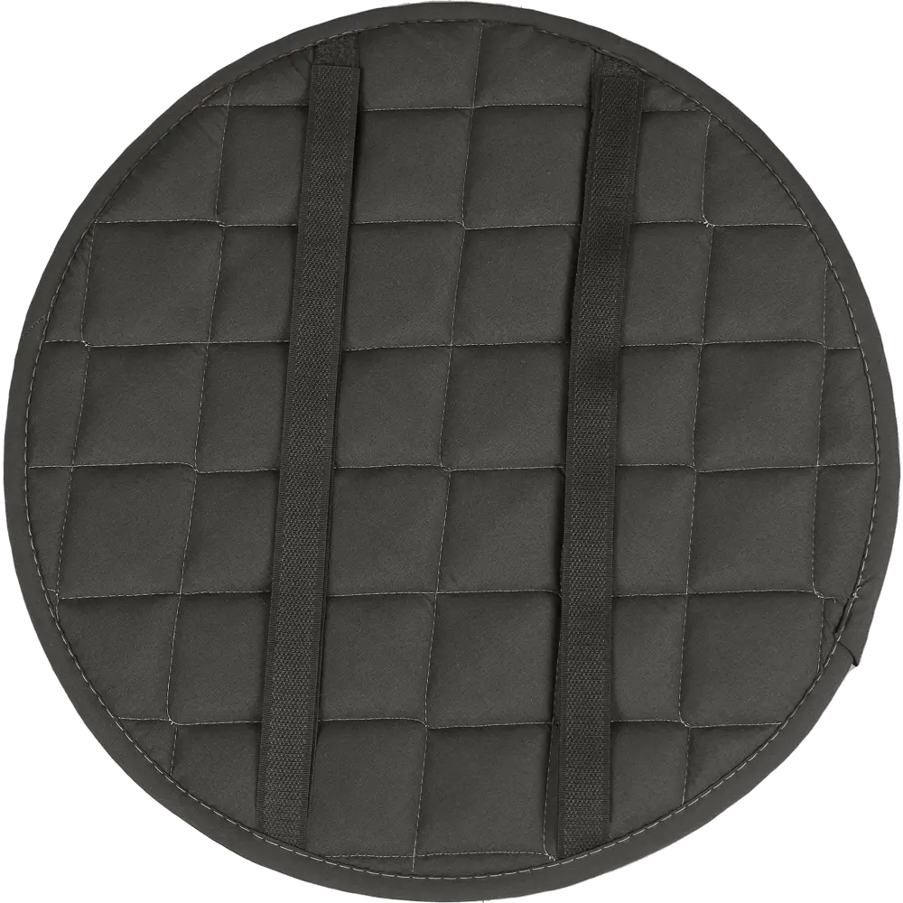 Подушка для стула Linen Way ø38 см цвет серый Подушка на стул STLM-2212154 - Вид №1