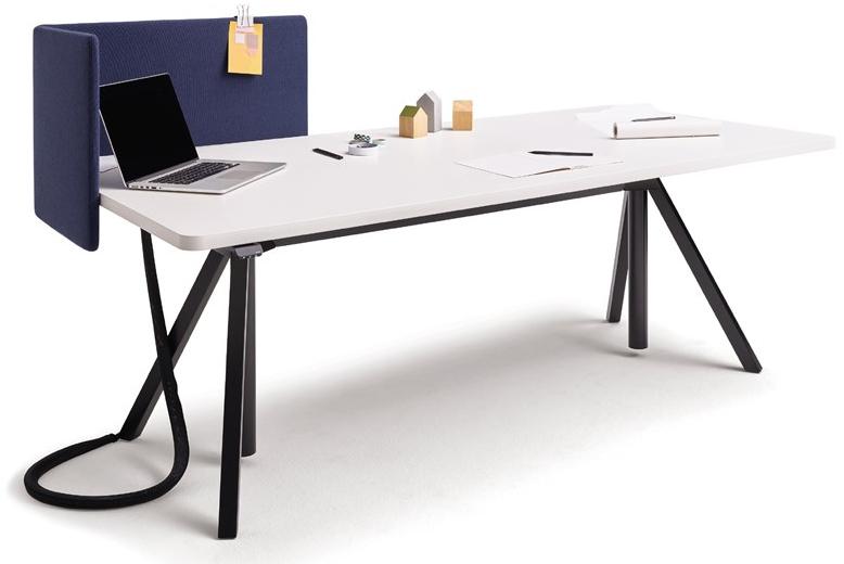 COR Перегородка стола из звукопоглощающей ткани Level sun-id-1446293 - Вид №3