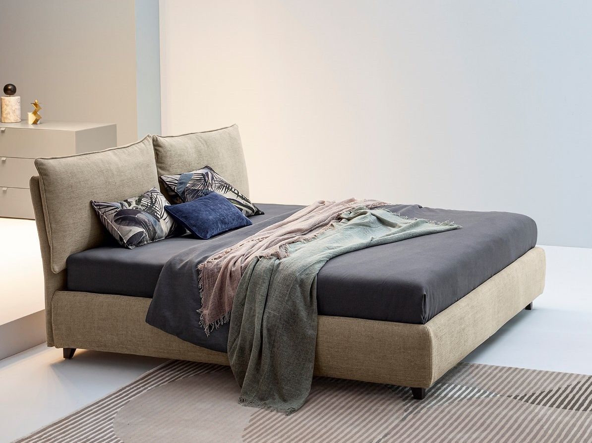 Двуспальная кровать с мягким изголовьем Twils Blanca ARCH-00079950 - Вид №1