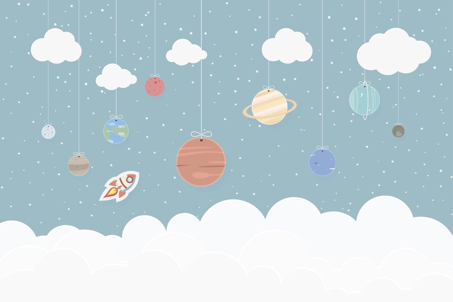 Панорамные обои для детей Rimura 2025 ARCH-00024015 - Вид №1