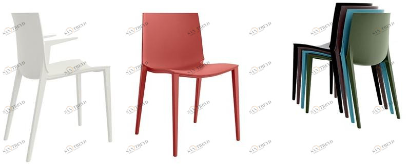 Colombini Casa Штабелируемый стул из полипропилена sun-id-1411684