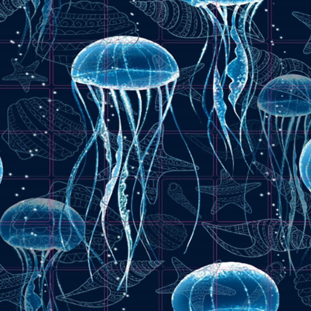 Панель ПВХ 0,2 мозаика «Морская феерия» Stella STSR-725