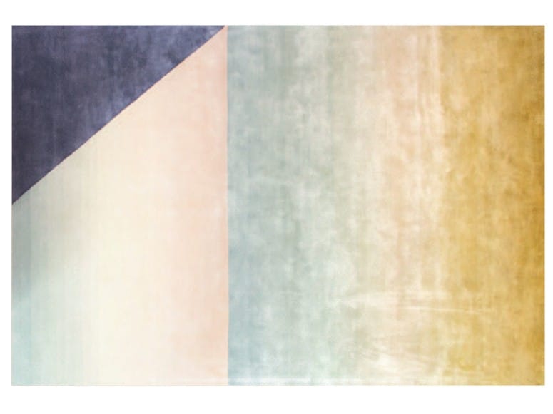 Бамбуковый Шелковый прямоугольный ковер ручной работы Now Carpets KO ARCH-00107728 - Вид №1