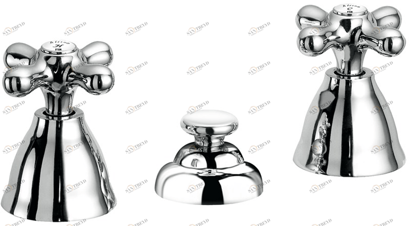 Fir Italia Смеситель для биде с 3 отверстиями Alison 33 3320245