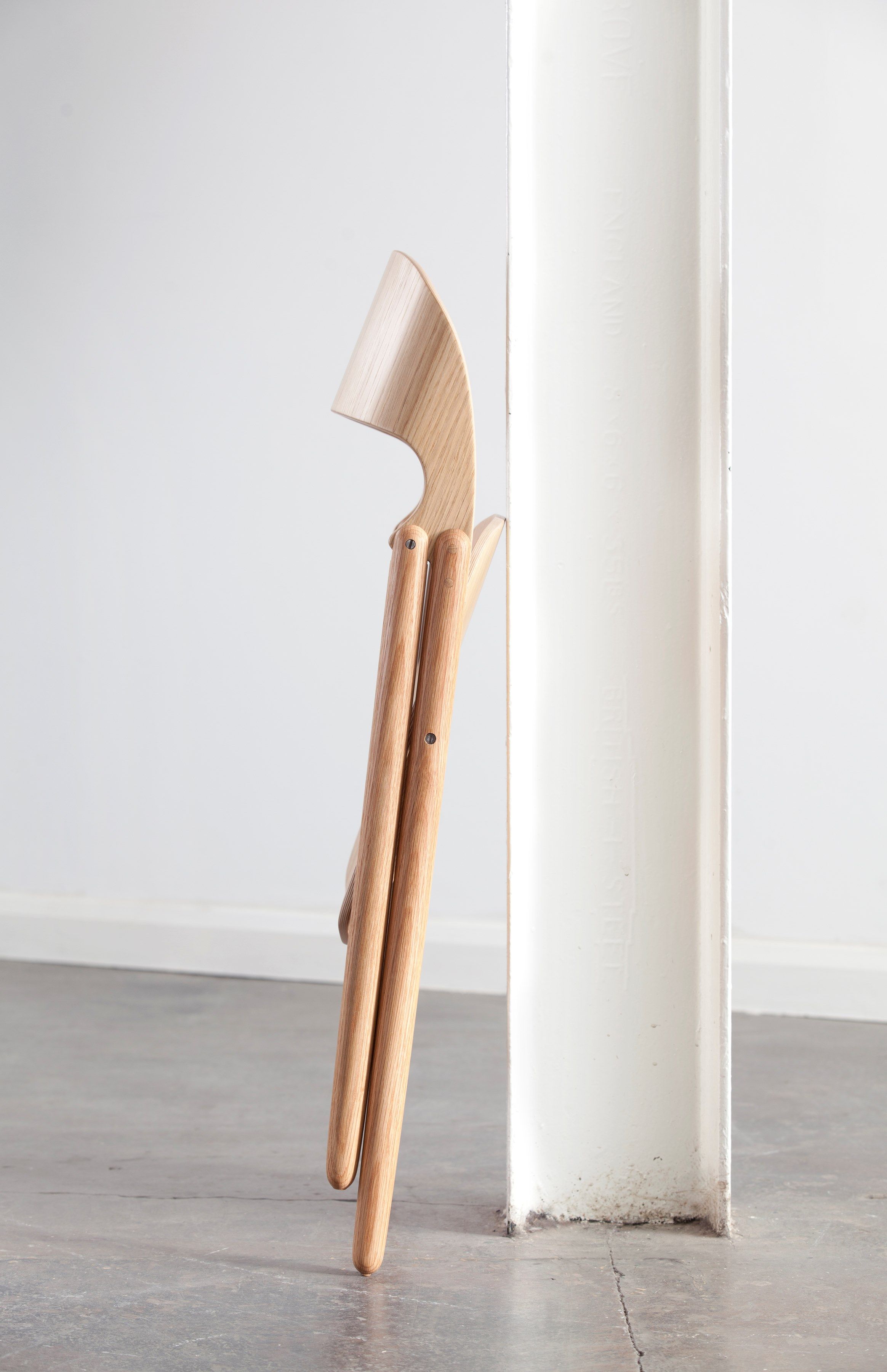 Складной стул из дуба Case NARIN ARCH-00002533 - Вид №5