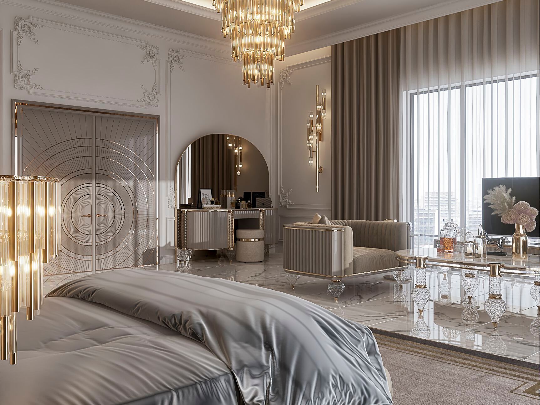 Овальный журнальный столик Zebrano Velovis ARCH-00062297 - Вид №6