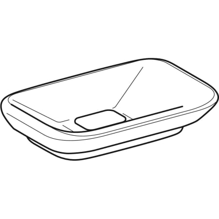 245460600 Встраиваемая раковина Geberit myDay Geberit  - Вид №1