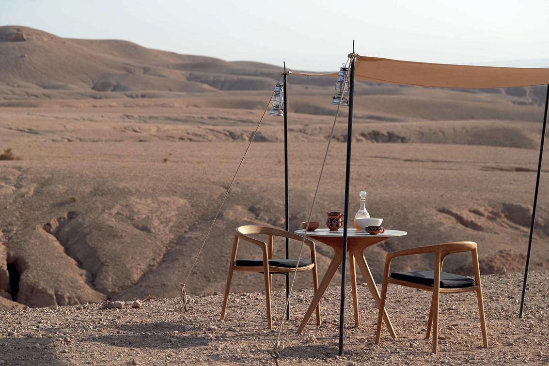 MNST964 Обеденный стол teak 264см x 118см Manutti Torsa - Вид №29