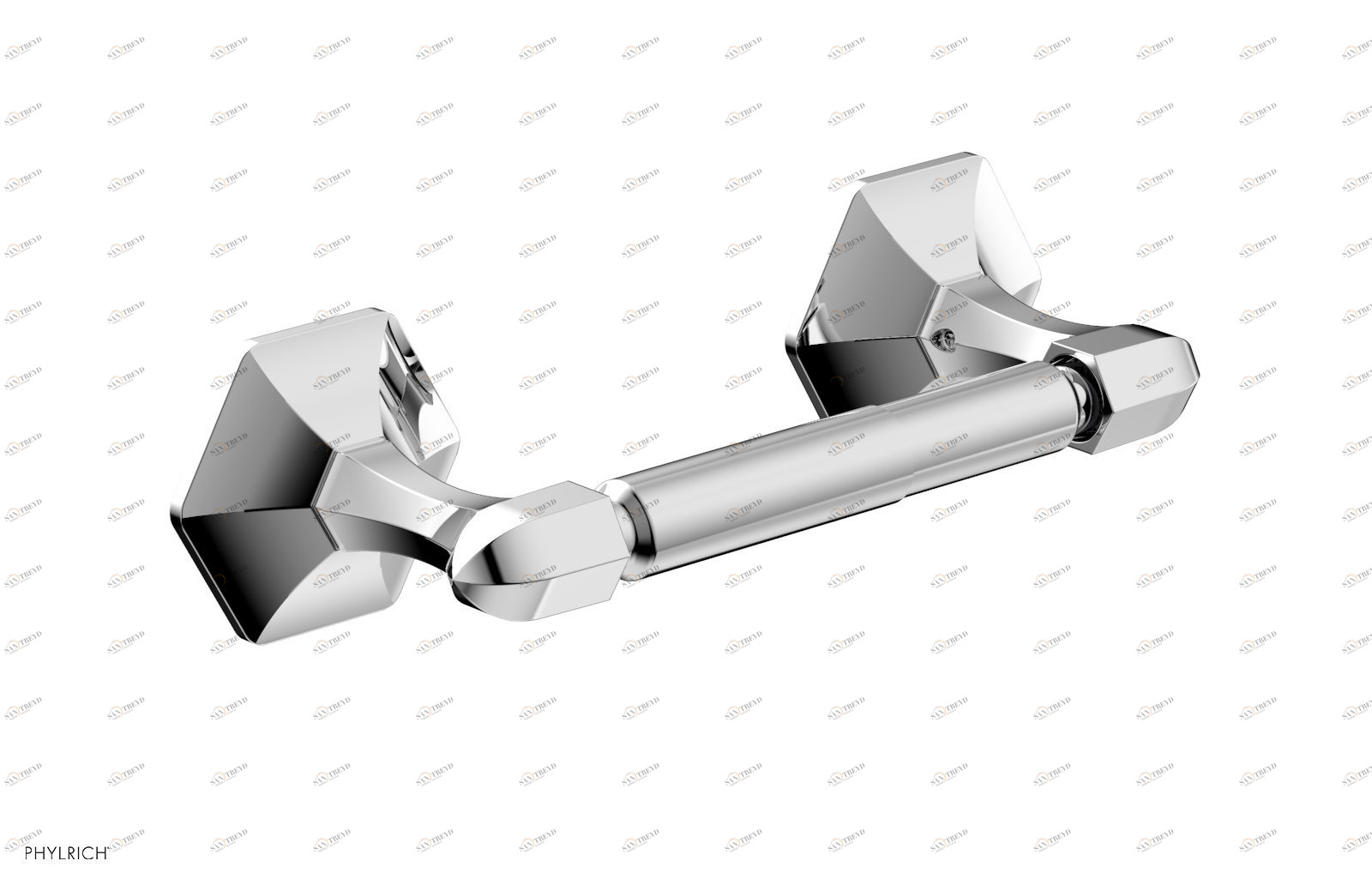 Держатель туалетной бумаги LE VERRE & LA CROSSE Phylrich  KL50-026 Хромированный 