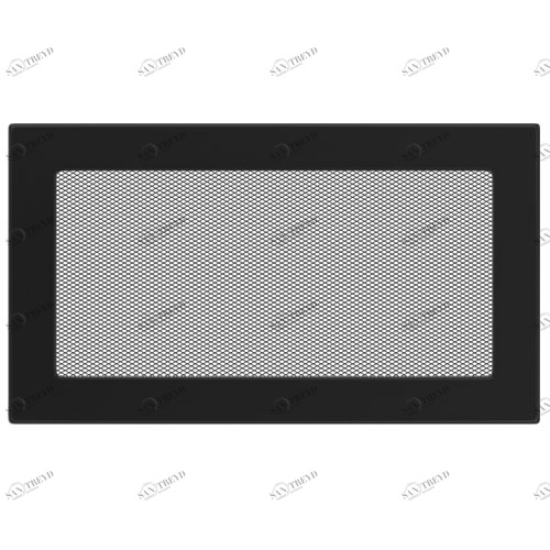 Вентиляционная решетка Kratki 17х30 (черная) 4151