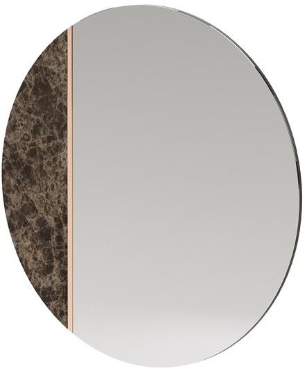 Laskasas Круглое настенное зеркало для прихожей  Lk6215  - Вид №3