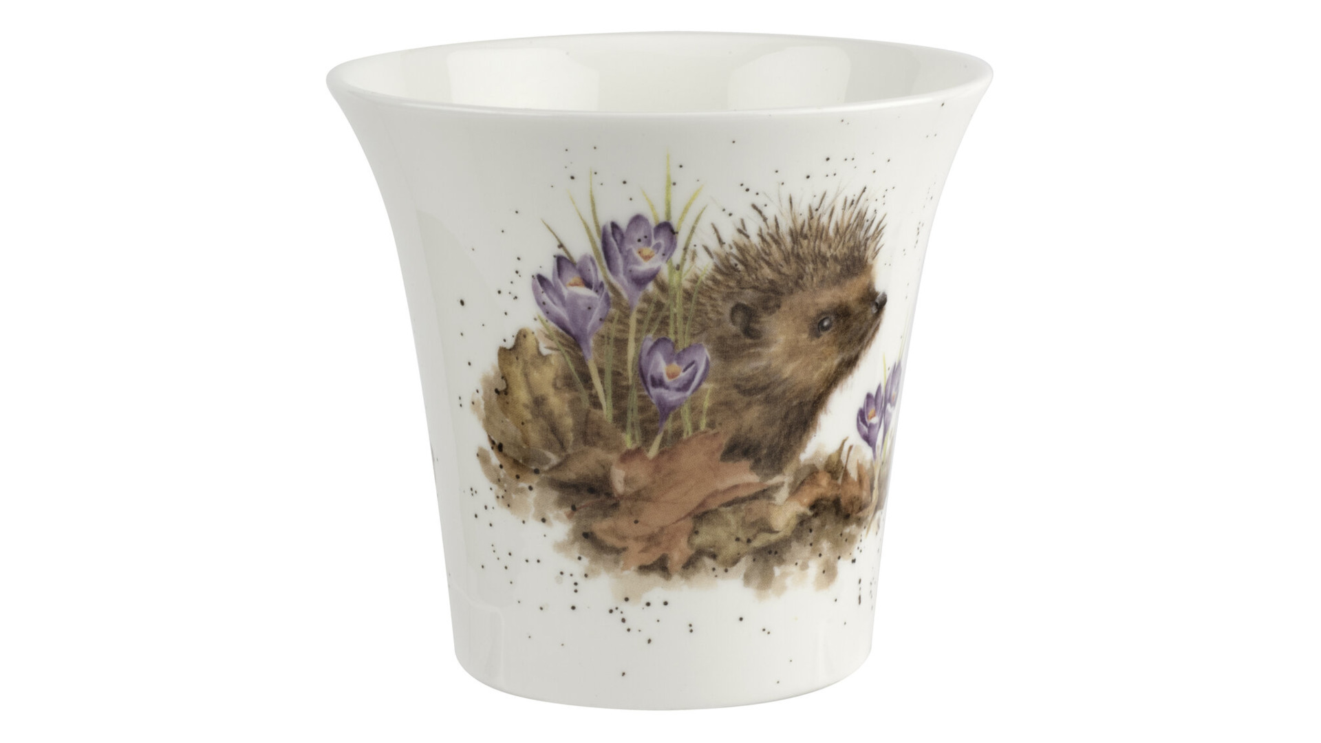 10669767 Royal Worcester Ваза Royal Worcester "Забавная фауна.Ежик" 10см Фаянс  - Вид №1