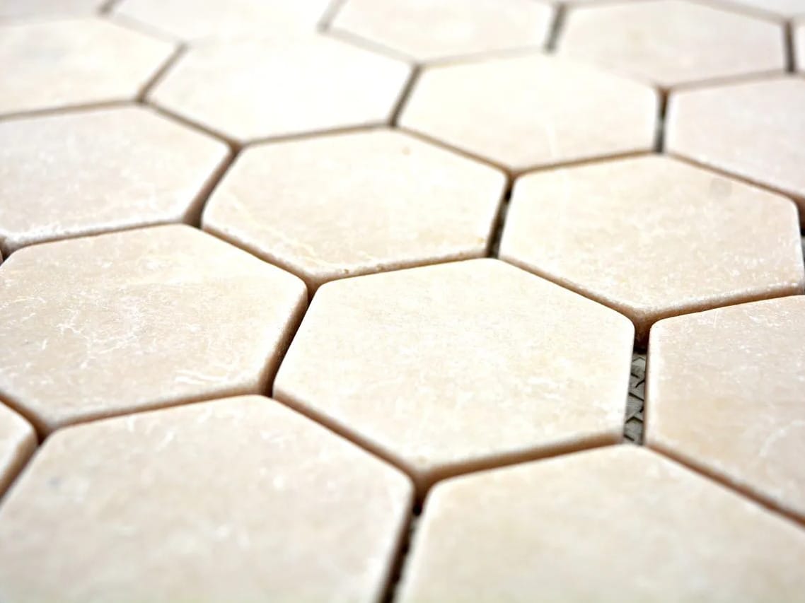 Мраморная мозаика Botticino Mosaix ARCH-00077921