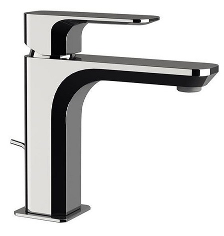 TA605-CR Daniel Tiara, однорычажный смеситель для раковины, с донным клапаном, цвет хром Santreyd