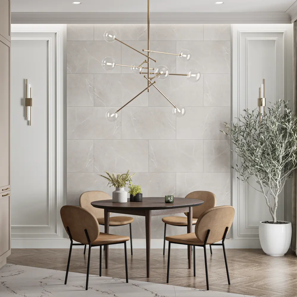 Декоративная панель ПВХ KREAFORTA «Сиракуза» мрамор серый 7 шт 89412580 STLM-1571457