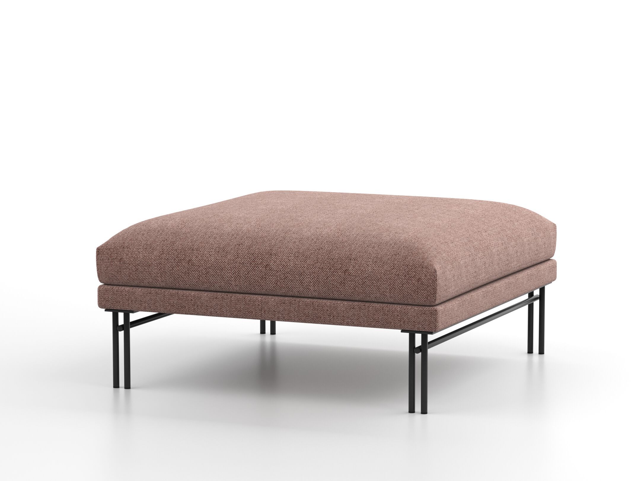 Квадратный пуф из ткани Omelette Editions Majestic ARCH-00071895