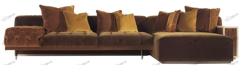 Gianfranco Ferré Home Модульный тканевый диван Highlander sun-id-1492701