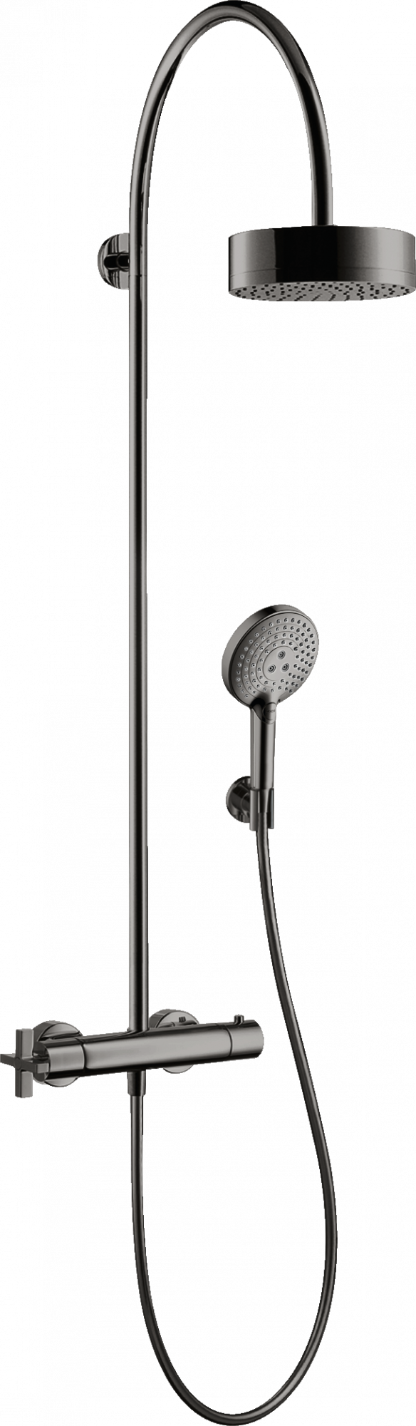 39670330 Showerpipe с термостатом и верхним душем 180 1jet AXOR CITTERIO
