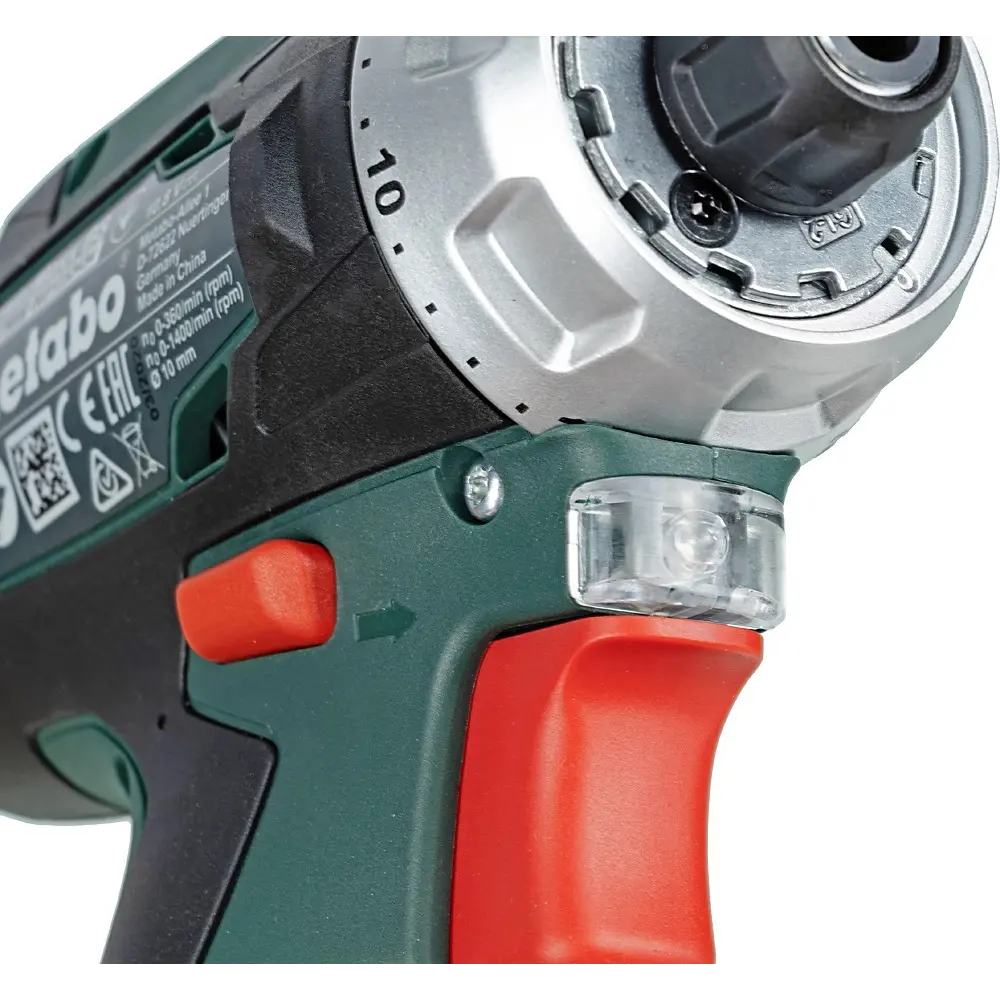 Дрель-шуруповерт аккумуляторная Metabo PowerMaxx BS 600984000, 12 В Li-Ion 2x2 Ач 92014948 STLM-2206147  - Вид №8