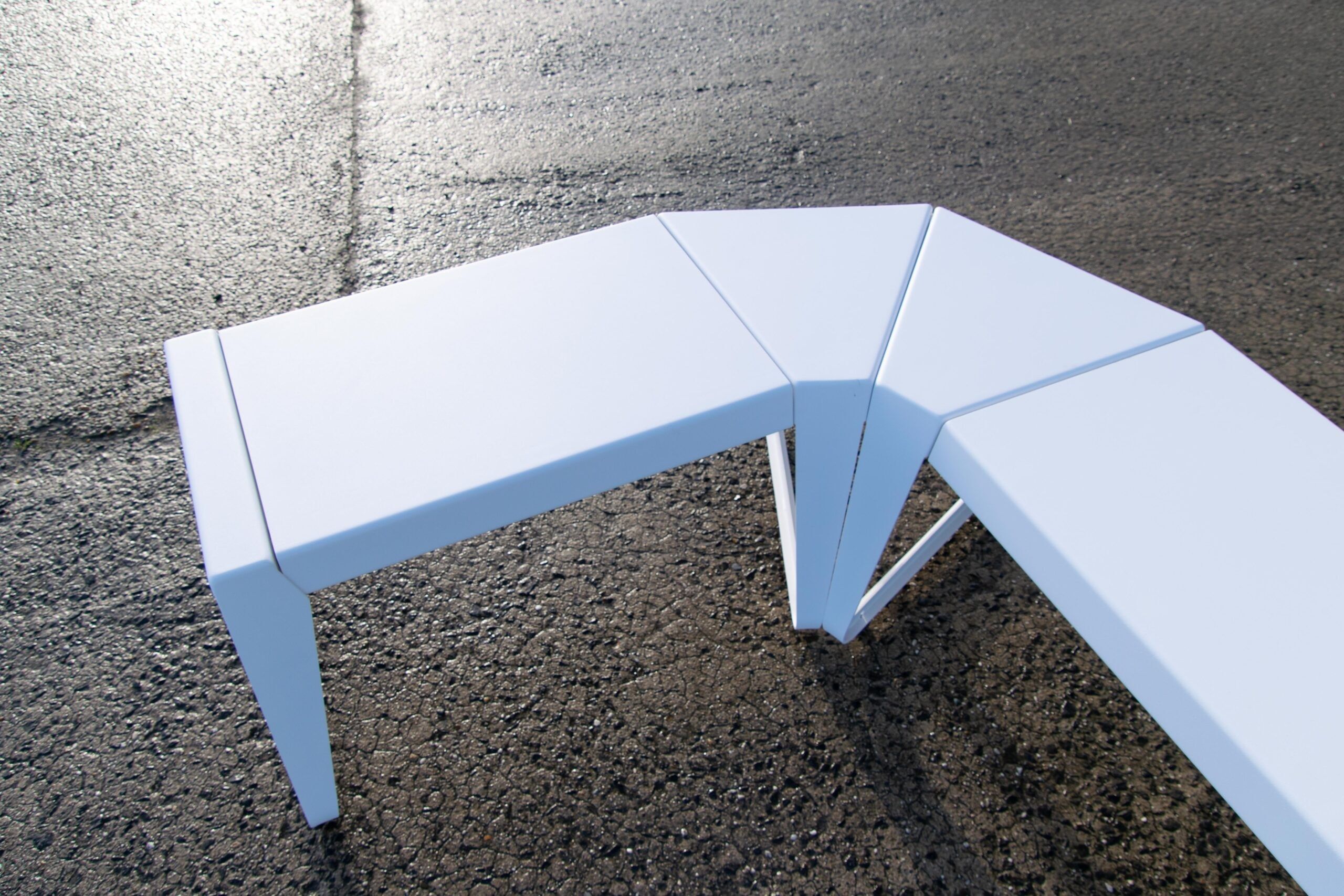 Модульная алюминиевая скамья Quinze & Milan ACÀ ALLÀ ARCH-00012707 - Вид №7