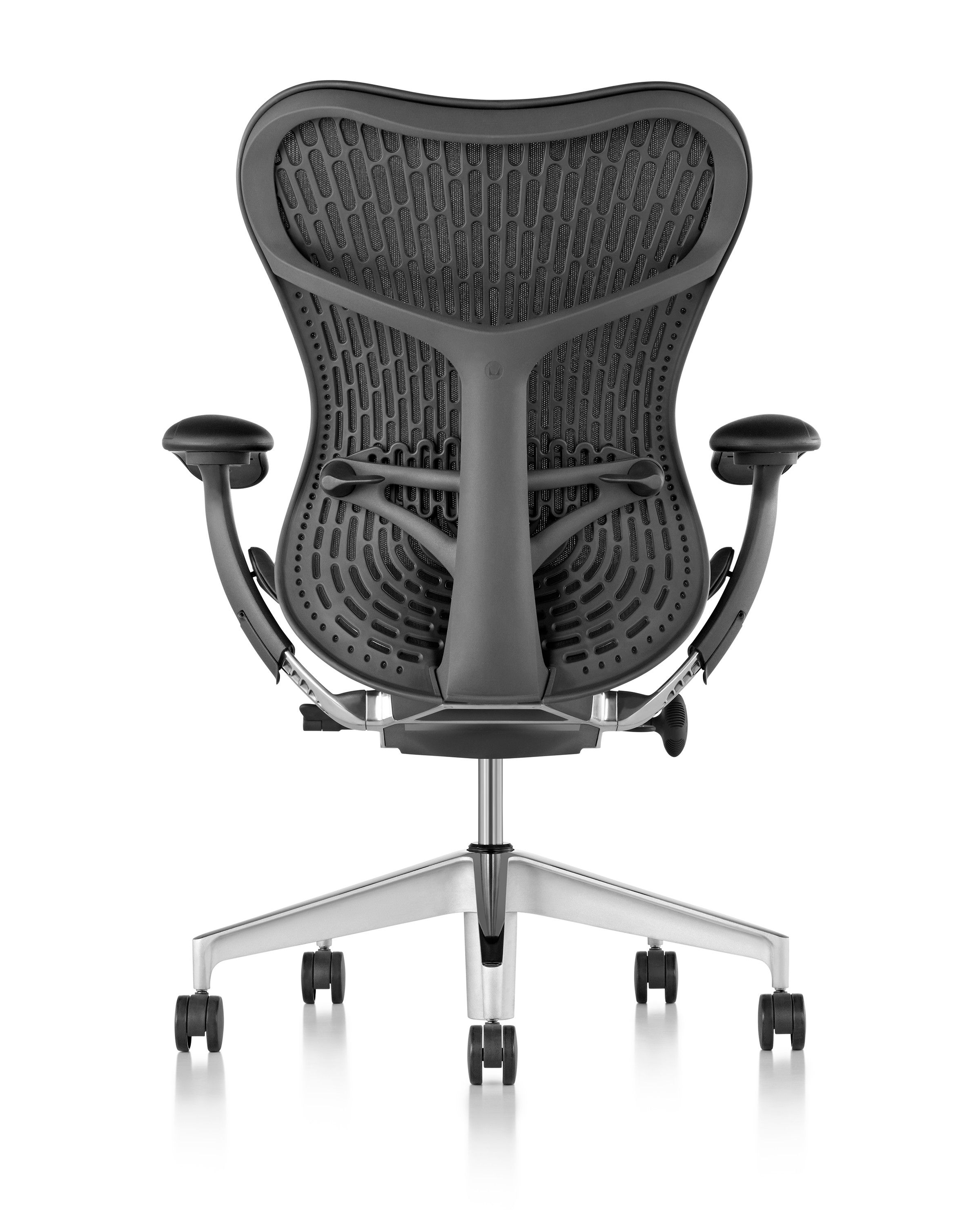 Эргономичное офисное кресло с вращающейся тканью Butterfly Herman Miller Mirra 2 ARCH-00092336 - Вид №92
