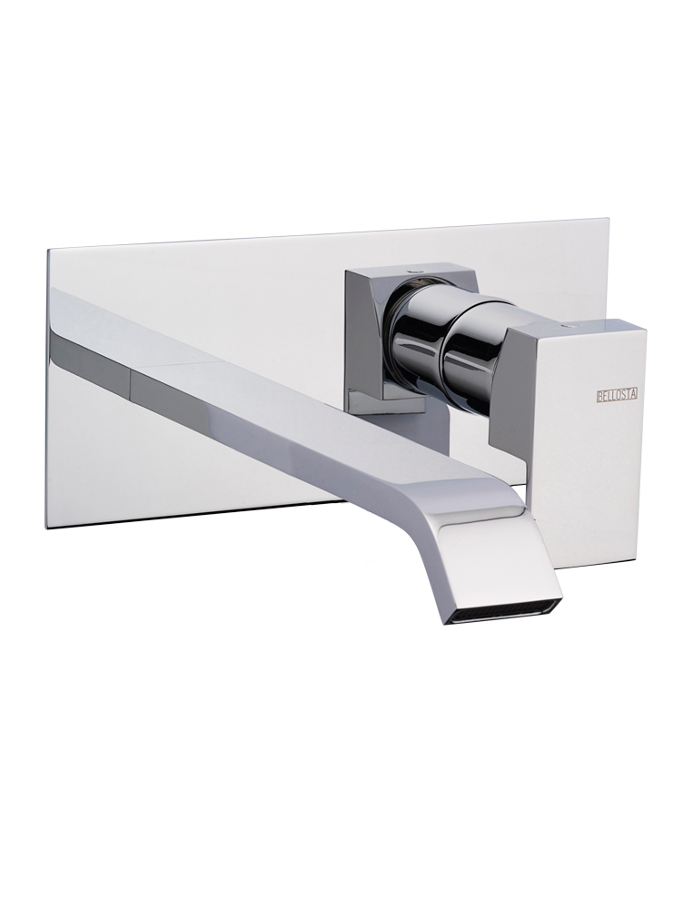 7905/3/1L/E
+ 894001 Bellosta Rubinetterie НАСТЕННЫЙ СМЕСИТЕЛЬ ДЛЯ УМЫВАЛЬНИКА С ВЫДВИЖНЫМ РАЗЪЕМОМ НА ПЛАСТИНЕ 