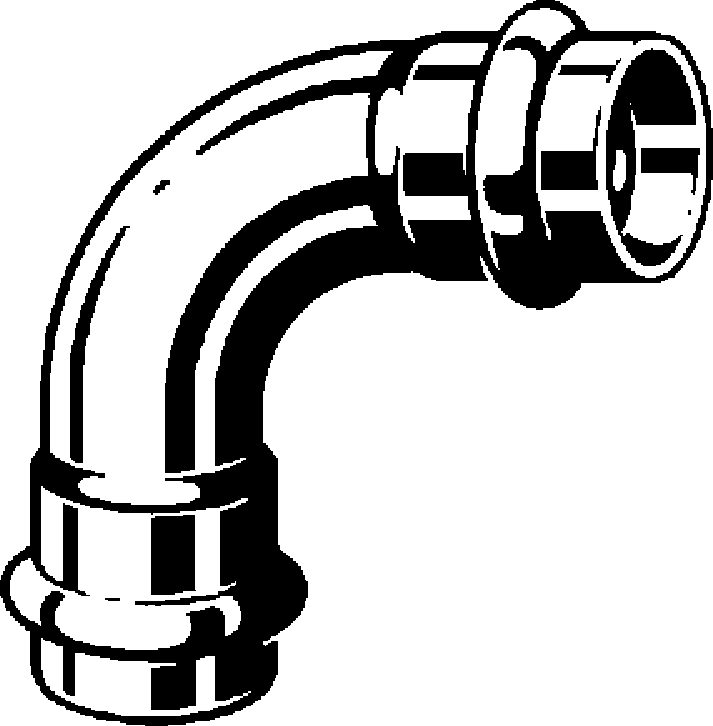 Viega Отвод 90° Prestabo 1116 (558185) 558 185 - Вид №1