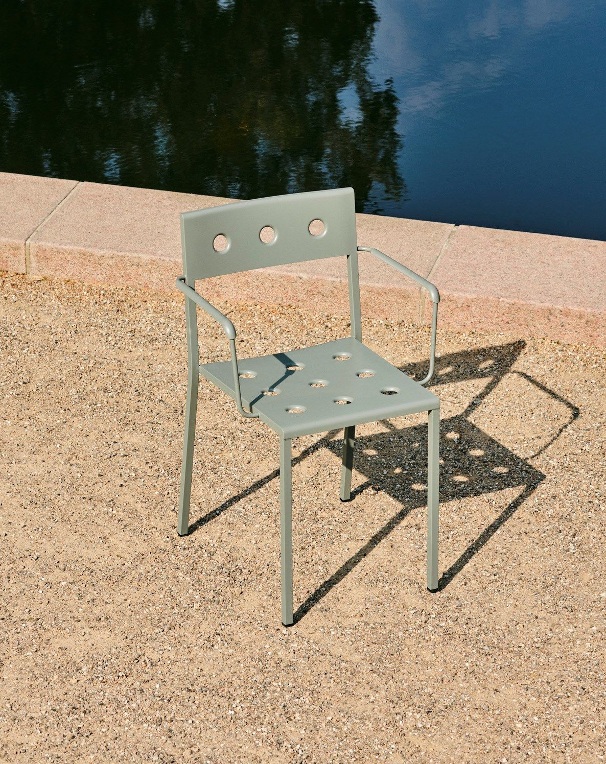 Стальной стул с порошковым покрытием с подлокотниками Hay балкон ARCH-00134702 - Вид №19