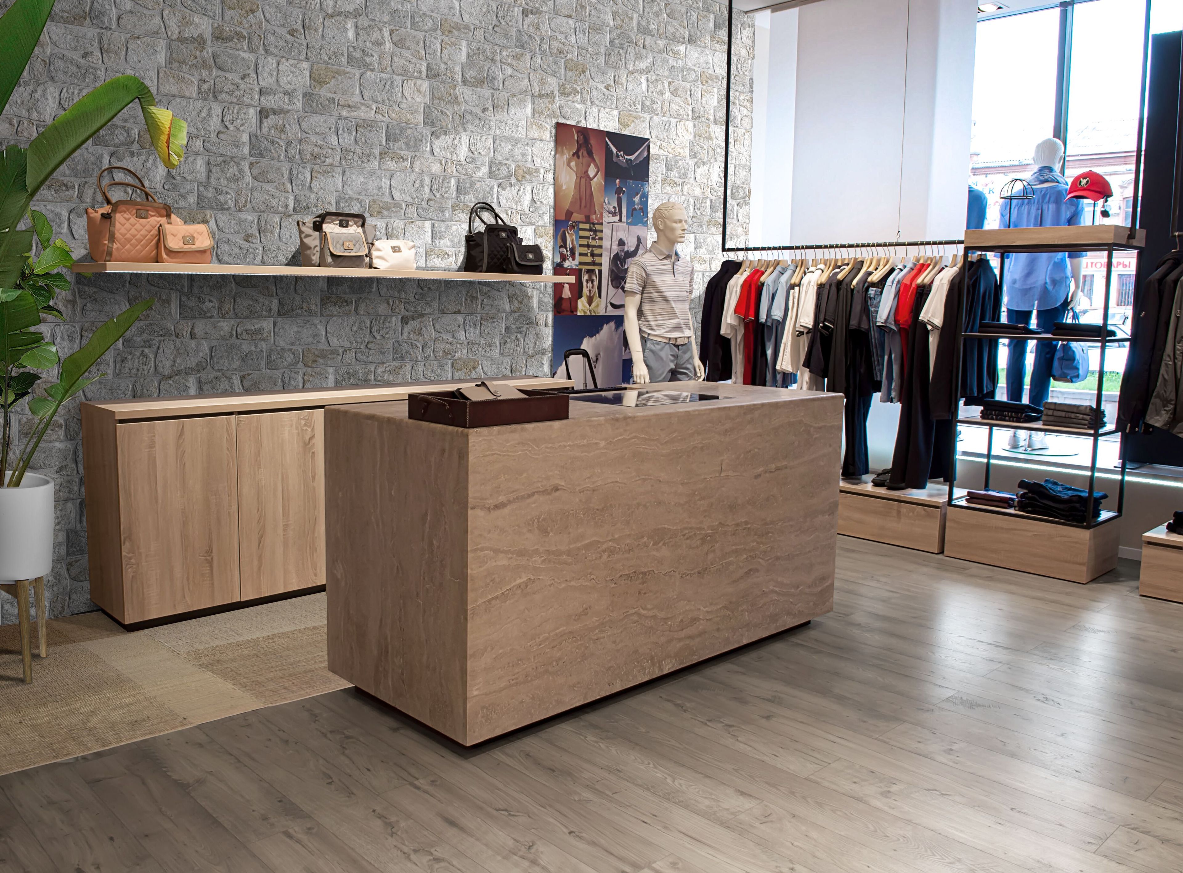 Керамогранит с эффектом камня KERADOM DOLOMIA ARCH-00028082 - Вид №2