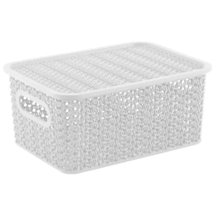 Корзина VIOLET Вязь для организации пространства 23,5×17,3×10,6 см 86710692