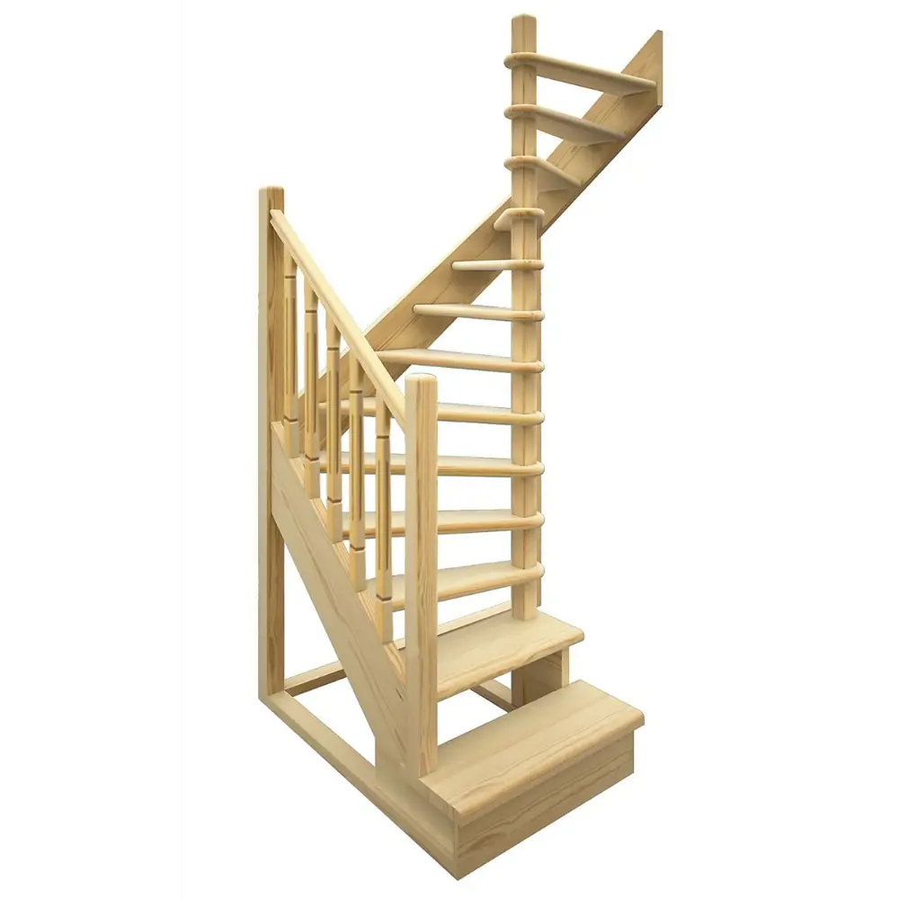 Лестница поворотная 180° ЛЕС-03 универсальная ЛЕСЕНКА STLM-2187703