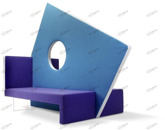 Adrenalina Модульный диван из ткани с высокой спинкой Micromega sun-id-1372793