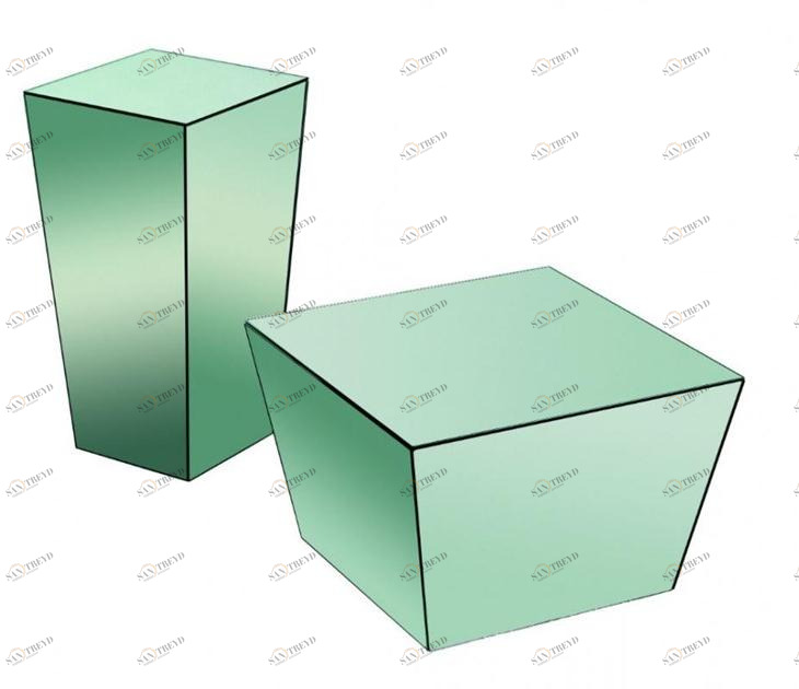 Casamilano Квадратный зеркальный стеклянный журнальный столик Bollywood sun-id-1359959