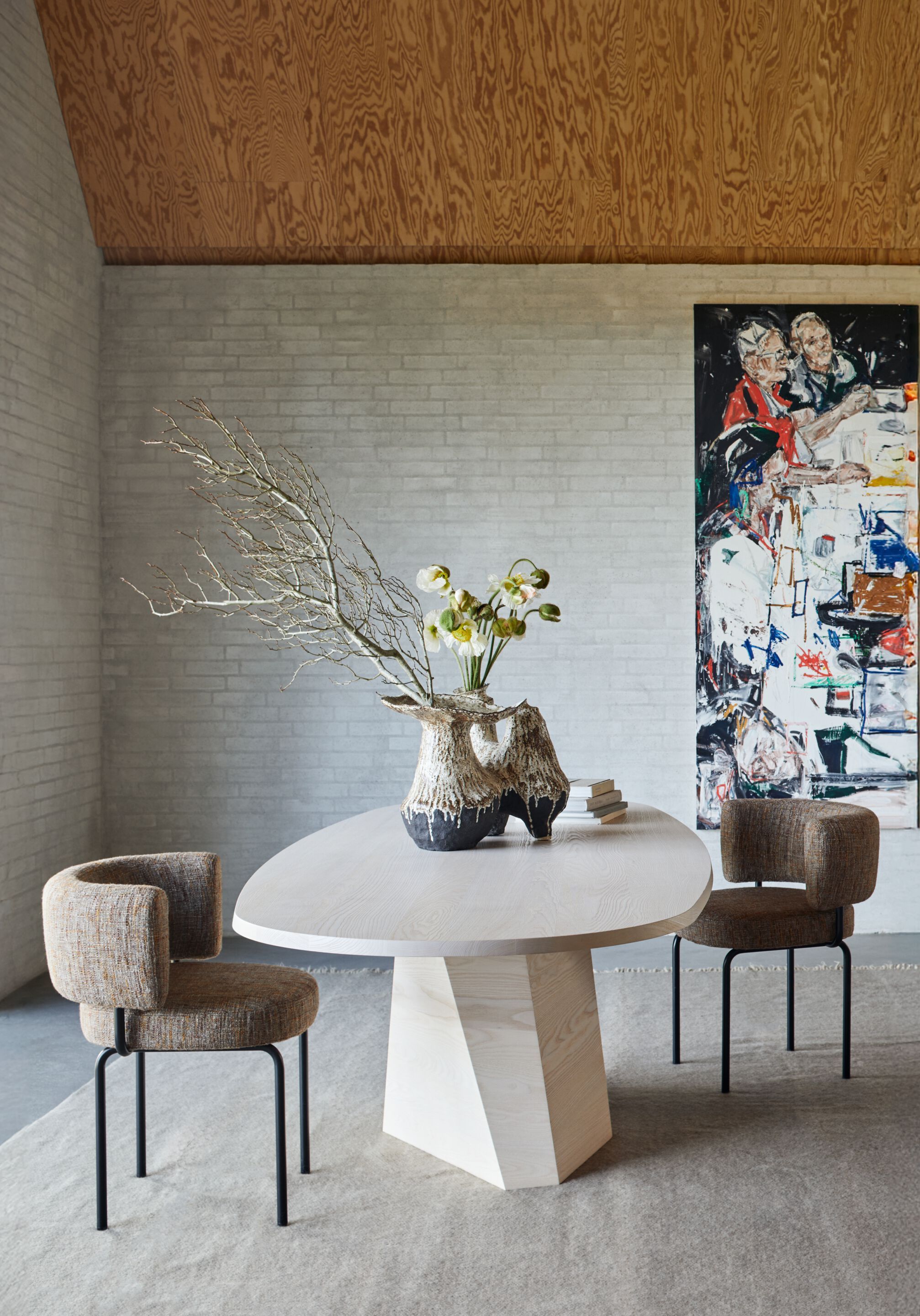 Деревянный овальный стол more Варан ARCH-00074179 - Вид №1