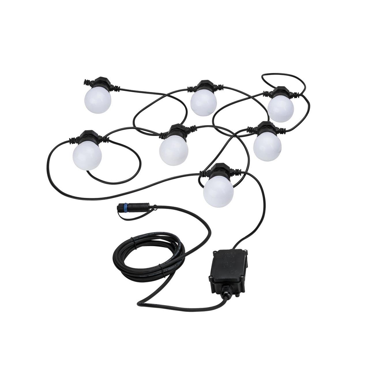 Уличный подвесной светодиодный светильник Paulmann Lichterkette 94165 PAULMANN LICHTERKETTE 273796 Белый  - Вид №3