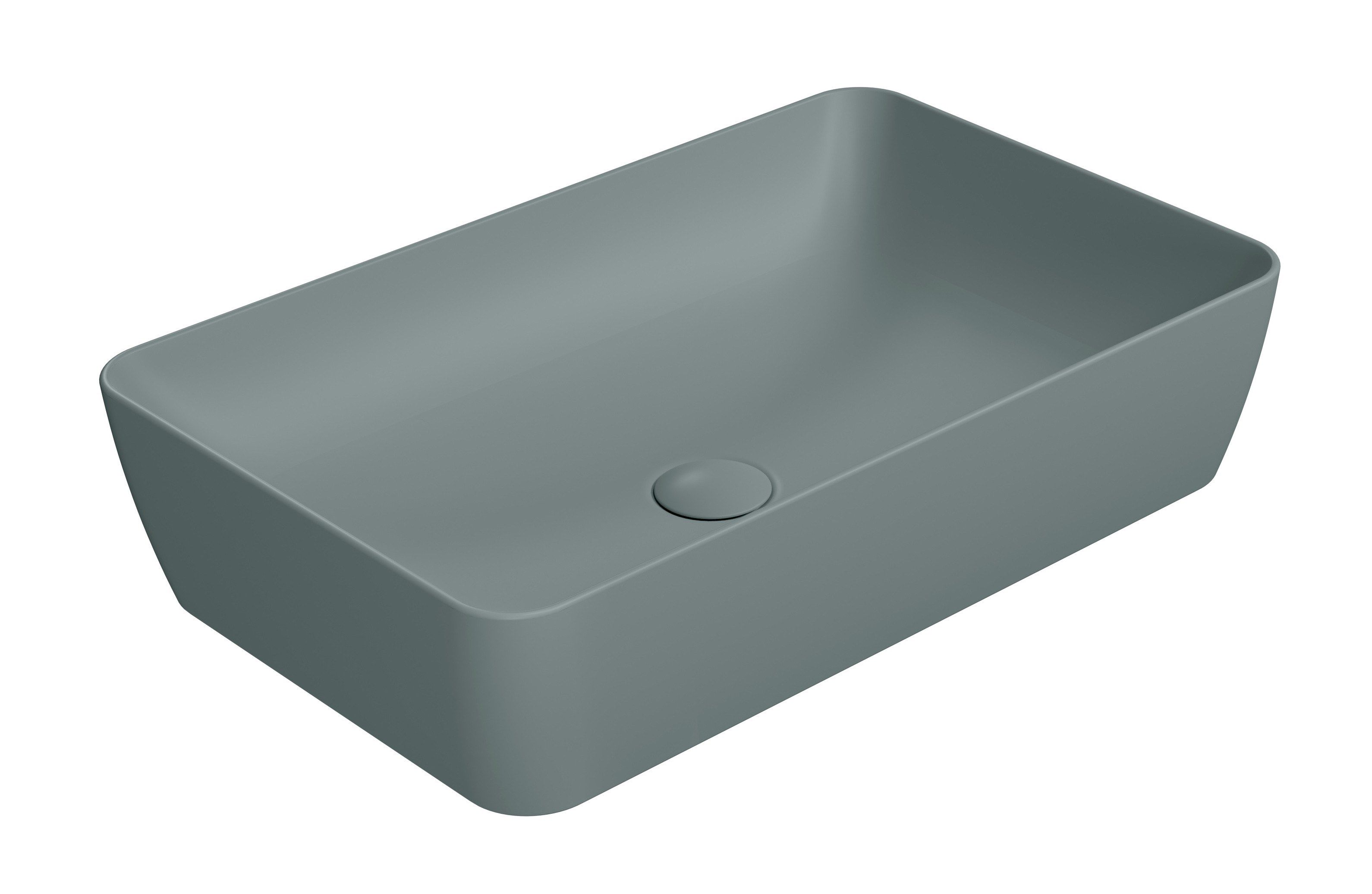 Керамическая одиночная прямоугольная столешница GSI ceramica Nubes ARCH-00038989 - Вид №5