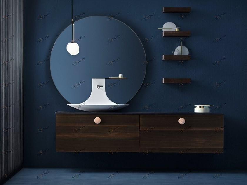 Cerasa Подвесная тумба под умывальник с ящиками Maori sun-id-1460556